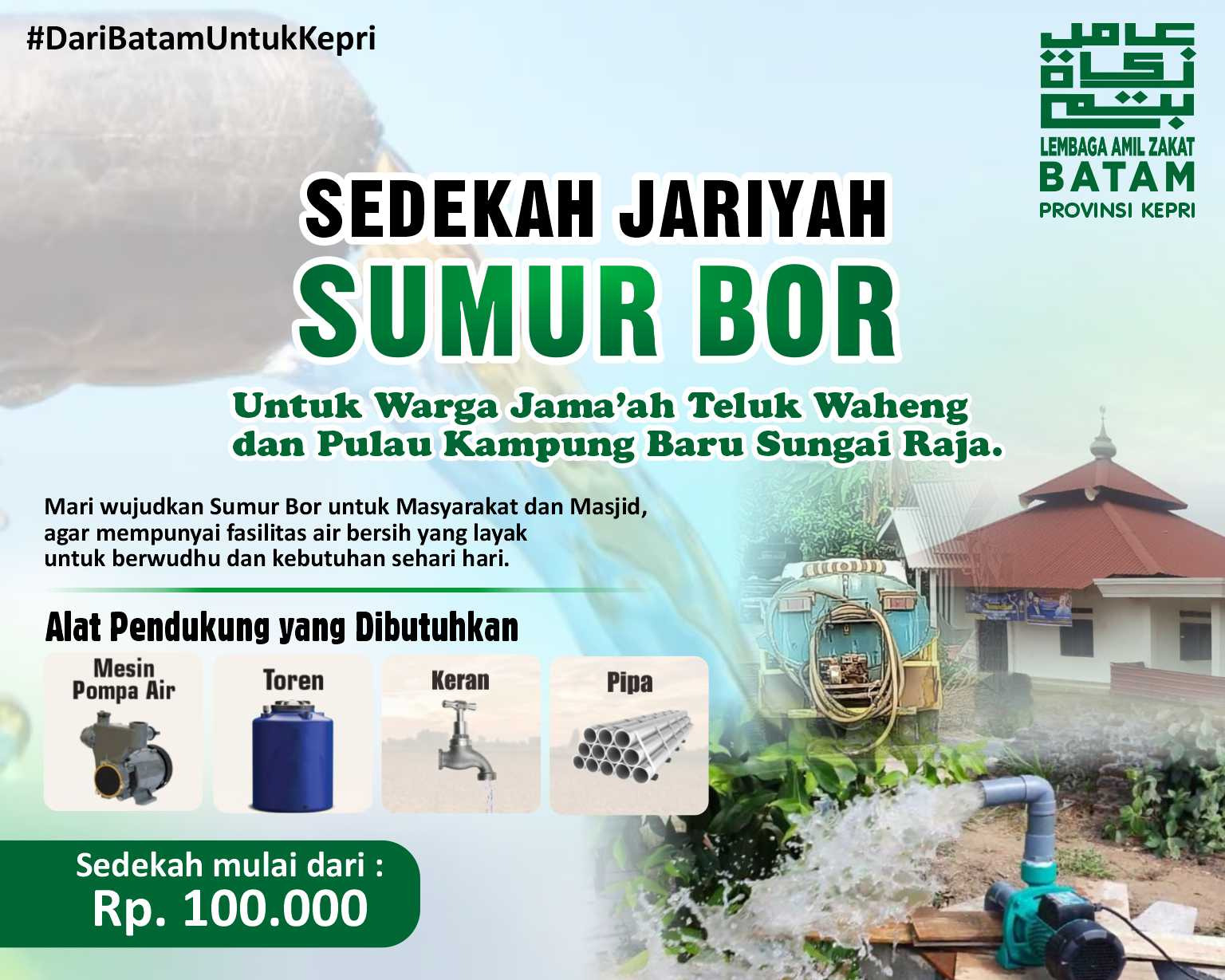 Wakaf Sumur Bor